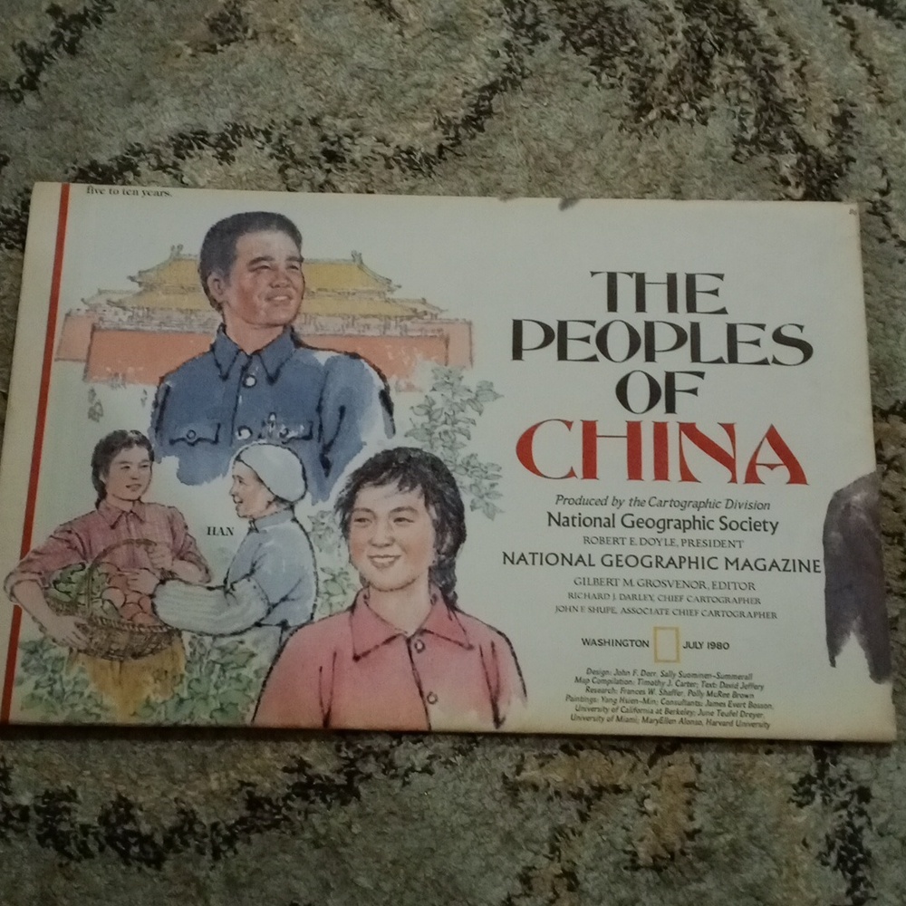National Geographic The Peoples of China Journal - Multicolor
